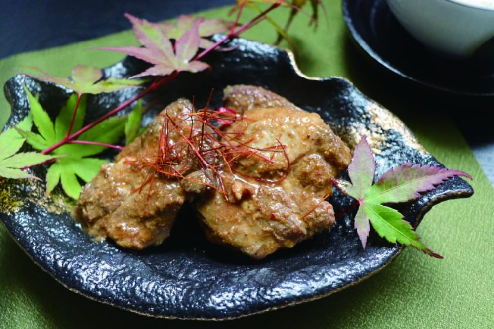 九州鶏のぬか炊きオリーブ糠床仕込み